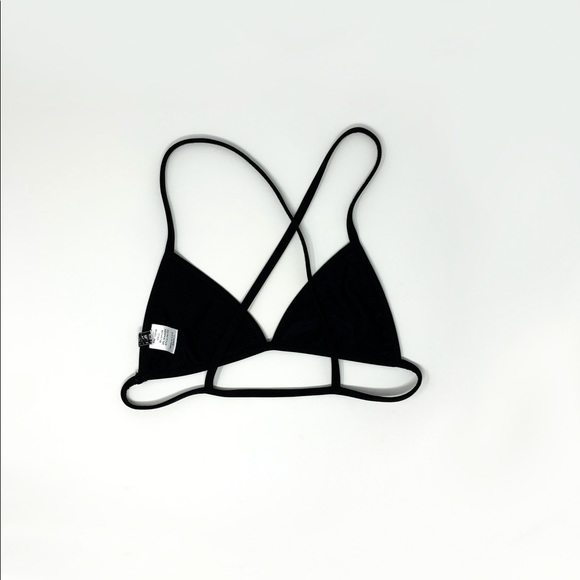 Black Triangle Swim Top - Picture 3 of 3